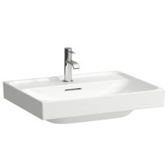 Laufen Meda lavabo 60x46 cm rectangular clásico-para mueble blanco mate H8101137571091