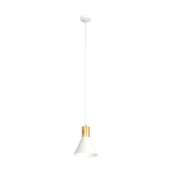Emibig Rosa lámpara colgante 1x10 W blanco 1389/1