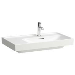 Laufen Meda lavabo 80x46 cm rectangular clásico-para mueble blanco brillante H8171154001041