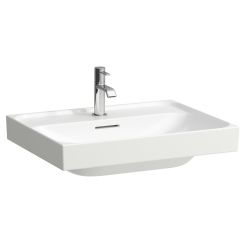 Laufen Meda lavabo 60x46 cm rectangular clásico blanco brillante H8161134001091