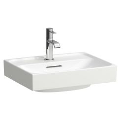 Laufen Meda lavabo 45x35 cm rectangular clásico blanco brillante H8161114001091
