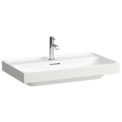 Laufen Meda lavabo 80x46 cm rectangular clásico blanco brillante H8161170001091
