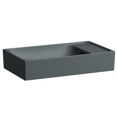 Laufen Meda lavabo 60x35 cm rectangular sobre encimera H8121137581091