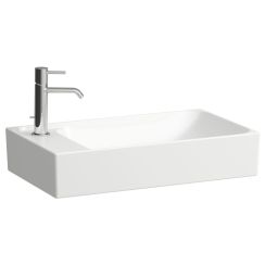 Laufen Meda umywalka 60x35 cm prostokątna nablatowa biały mat H8121137571131