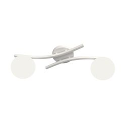 Emibig Opus lámpara de techo 2x10 W blanco 1392/2