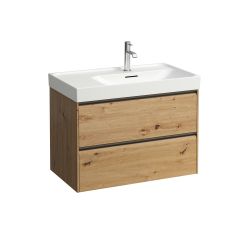 Laufen Meda armario 78.4x44.8x51.5 cm suspendido, para lavabo roble H4215920112671