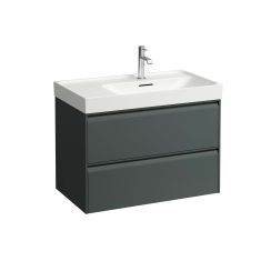 Laufen Meda armario 78.4x44.8x51.5 cm suspendido, para lavabo gris H4215920112661