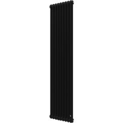 Instal Projekt Tubus 2 radiador decorativo 179.3x42.5 cm podłączenie inferior negro TUB2-180/09D50C75