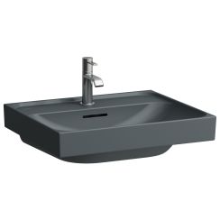 Laufen Meda lavabo 55x46 cm rectangular clásico-para mueble mate H8101127581091