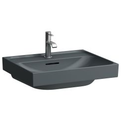 Laufen Meda lavabo 55x46 cm rectangular clásico-para mueble mate H8101127581041