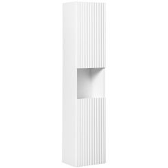 Comad Nova White szafka 30x25x140 cm boczna wisząca biała NOVA WHITE 80-03-2D