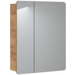 Comad Aruba armario 60x16x75 cm con espejo roble ARUBA 841 -60CM FSC