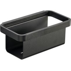 Zone Denmark Rim estante de baño 22 cm negro 14636