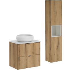 Conjunto armario Comad Nova Oak NOVA OAK A 82-60-2S, armario Comad Nova Oak NOVA OAK A 80-03-2D(W80-01A), UN-WIKI-SW, NOVA WHITE 89-60, NOVA WHITE 83-27-Q