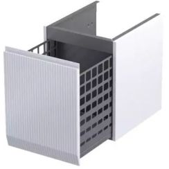 Oristo Brylant armario 40x45.5x50 cm suspendido, lateral blanco OR36-SN1S-40-2R