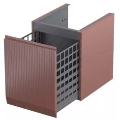 Oristo Brylant armario 40x45.5x50 cm suspendido, lateral OR36-SN1S-40-19R