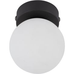 TK Lighting Vox lámpara de techo 1x8 W negro 5613