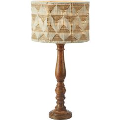 Markslöjd Ano lámpara de sobremesa 1x40 W marrón-beige 108827