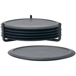 Zone Denmark Singles posavasos 10x10x3.1 cm negro 330303