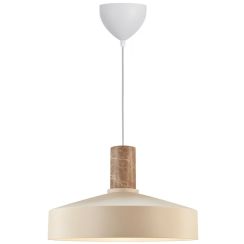 Nordlux Elvas marble lámpara colgante 1x60 W beige 2512013009