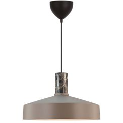 Nordlux Elvas marble lámpara colgante 1x60 W marrón 2512013018