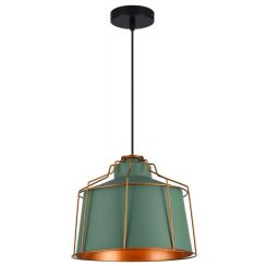 GTV Goa lámpara colgante 1x40 W verde OS-GOA-26-DEC