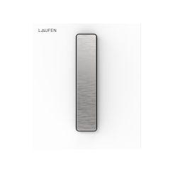Laufen Ineo przycisk spłukujący do pisuaru szkło białe/stal nierdzewna H9091021940001