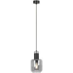 Kaja Denis lámpara colgante 1x15 W negro-grafito K-5260