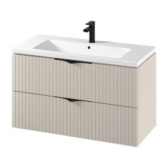 Cersanit Tirso lavabo con mueble 100 cm beige S801-548