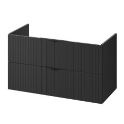 Cersanit Tirso armario 99.4x44.6x57.2 cm suspendido, para lavabo negro S1017-012