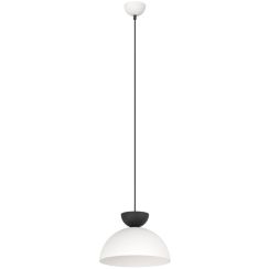Emibig Lunaro lámpara colgante 1x12 W blanco-negro 1475/1S