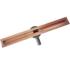 Rea Neox Slim Pro desagüe lineal 80 cm cobre REA-G4807