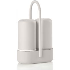 Zone Denmark Solo recipiente para sal y pimienta 6.5x3.3x8.9 cm gris 10544