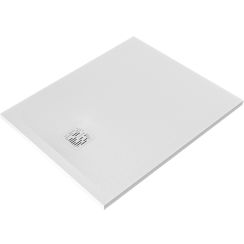 Kludi Terra plato de ducha rectangular 100x80 cm blanco 08DW0853