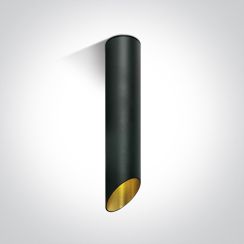 One Light Litochoro lámpara de techo 1x10 W negro-oro 12105E2/B/GL