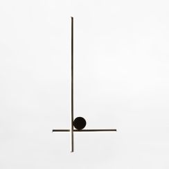 Zuma Line Mill lámpara de pared 1x14 W negro W4101-BK