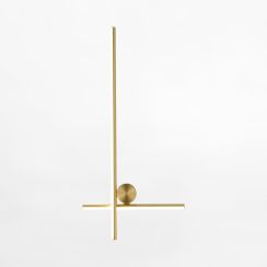 Zuma Line Mill lámpara de pared 1x14 W oro W4101-GD