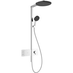 Hansgrohe Raindance Alive S conjunto de ducha a pared con termostato con rociador con efecto lluvia cromo 24595000
