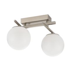 Zuma Line Nebula lámpara de techo 2x20 W blanco-níquel MS223121-SN