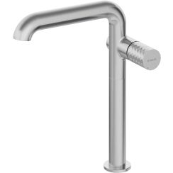 Deante Silia Hexa grifo para lavabo de pie acero BHS_F24K