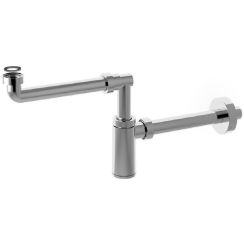 Sapho King sifón de lavabo tubular cromo 0595SP25K7