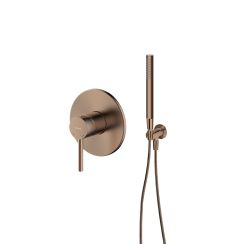 Conjunto grifo para ducha Oltens Molle 33100610, conector angular con soporte Oltens Hvita 39304610, 37102610, 37200610