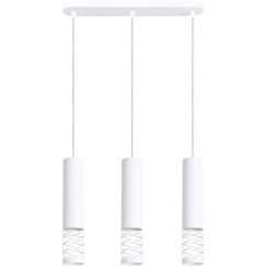 Sollux Lighting Lami lámpara colgante 3x10 W blanco SL.1688