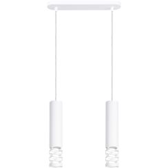 Sollux Lighting Liro lámpara colgante 2x10 W blanco SL.1692