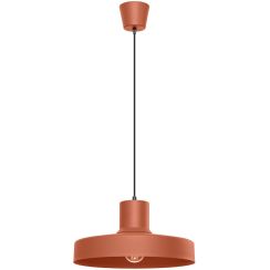 Sollux Lighting Bilo lámpara colgante 1x15 W rojo SL.1706
