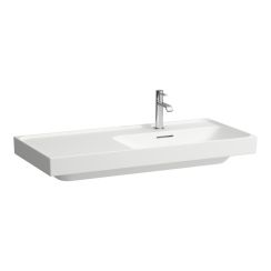 Laufen Meda lavabo 100x46 cm rectangular para mueble blanco mate H8171177571091