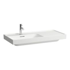 Laufen Meda lavabo 100x46 cm rectangular para mueble blanco mate H8171187571091