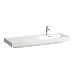 Laufen Meda lavabo 120x46 cm rectangular para mueble blanco brillante H8171194001091
