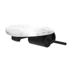 Laufen Ada grifo para lavabo empotrado blanco-negro HF506726515060