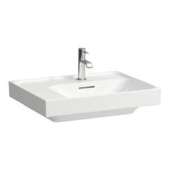 Laufen Meda lavabo 60x46 cm rectangular para mueble blanco mate H8181127571091